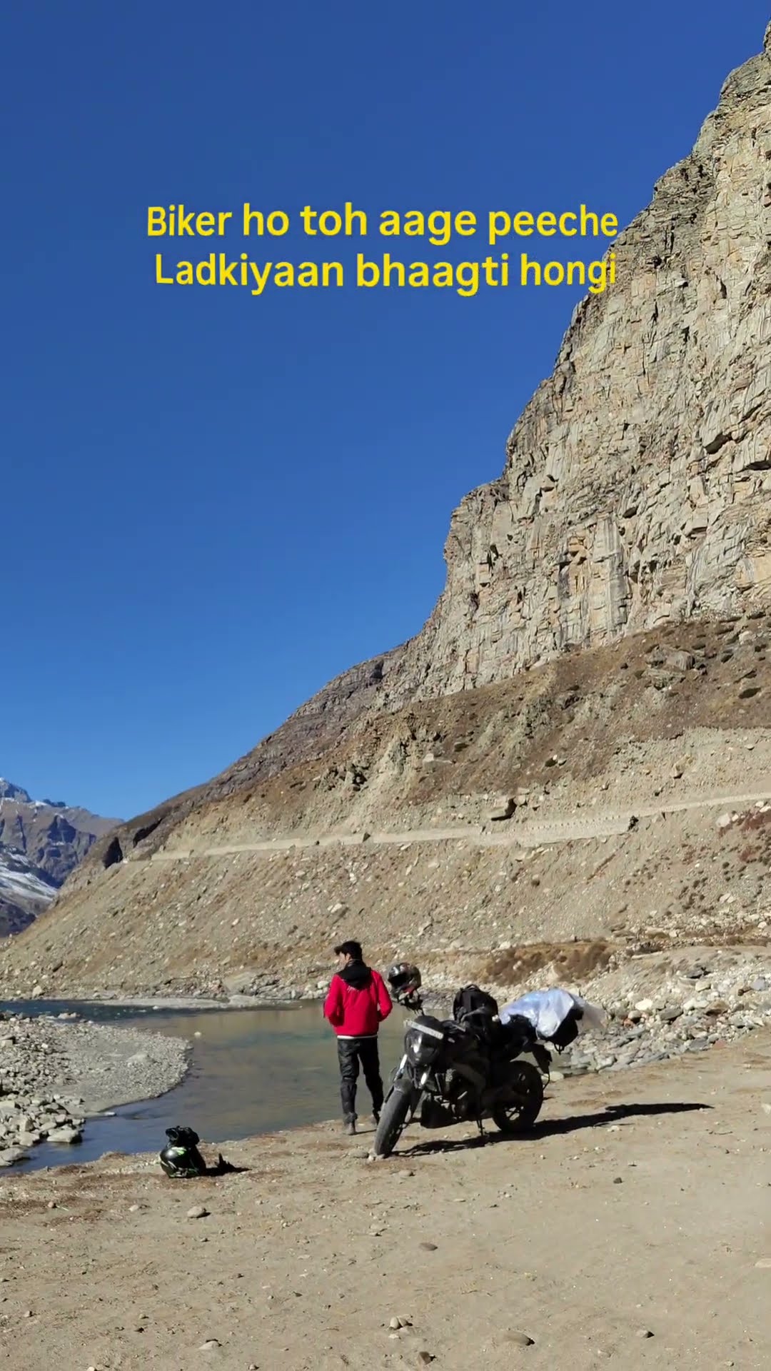 Bros on Roads — campsite under Himalayan skies